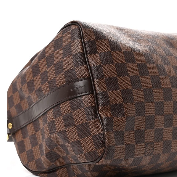 LOUIS VUITTON Damier Ebene Speedy Bandouliere 30 - Picture 4 of 13